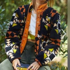 Free People Hit the Slopes Fleece Jacket